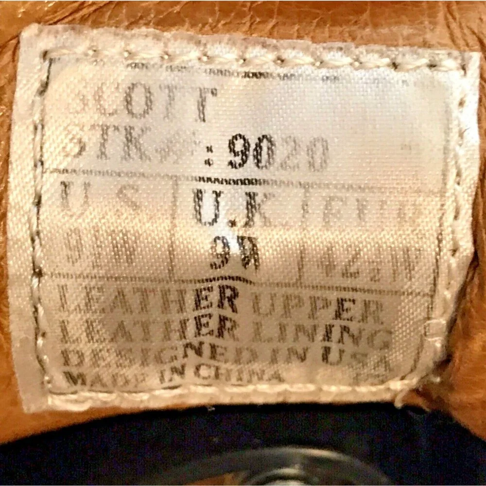 Dr. Comfort Scott 9020 Comfort Shoe Men's 9.5W Brown Leather Low Top Hook & Loop